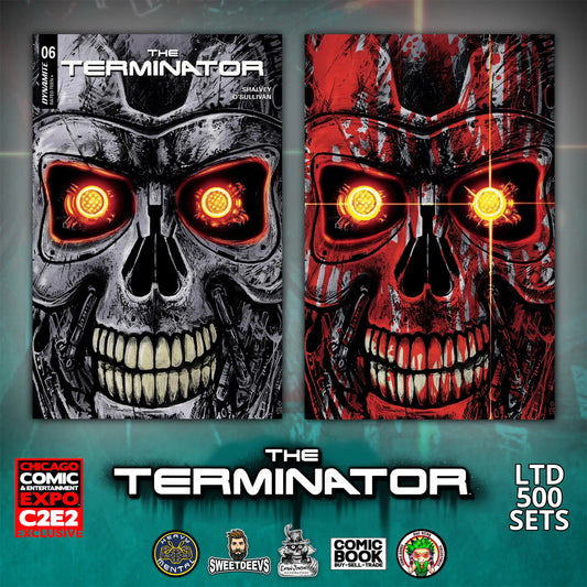 Terminator #6 C2E2 Exclusive Camron Johnson LTD 500 Sets